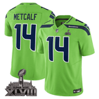 METCALF - 14 / Green - SB XLVIII Patch / S