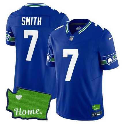 Men's Seattle Seahawks Jersey - SB XLVIII & Washington Home Patch