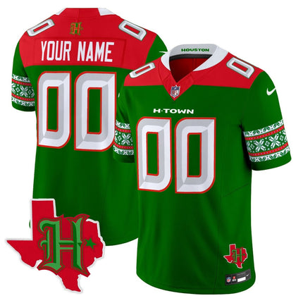 Houston Texans 2024 Christmas Vapor Limited Jersey - All Stitched HOUTEX_KDZ - KINDOZY