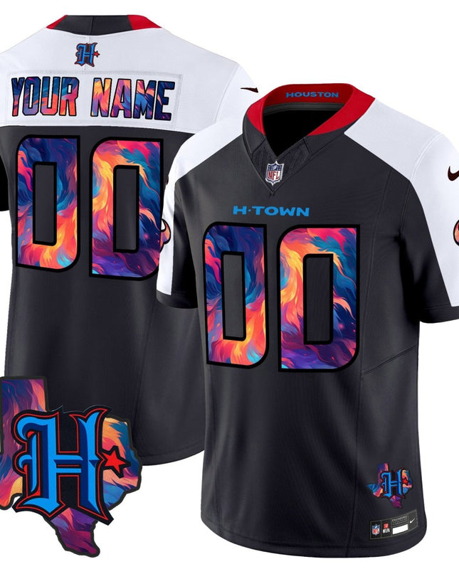 Houston Texans 2024 Special Vapor Limited Custom Jersey - All Stitched HOUTEX_KDZ - KINDOZY