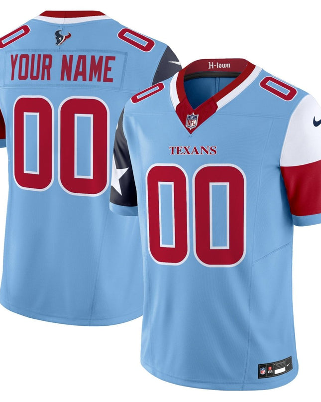 Houston Texans 2024 Vapor Limited Custom Jersey V5 - All Stitched HOUTEX_KDZ - KINDOZY