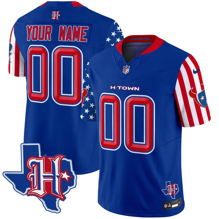 Houston Texans American Style Vapor Limited Custom Jersey - All Stitched HOUTEX_KDZ - KINDOZY
