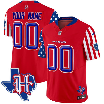 Houston Texans American Style Vapor Limited Custom Jersey - All Stitched HOUTEX_KDZ - KINDOZY