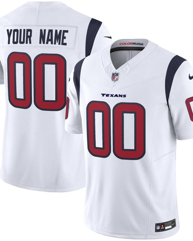 Houston Texans Color Rush Legend Vapor Custom Jersey - All Stitched HOUTEX_KDZ - KINDOZY