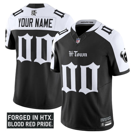 Houston Texans 'Gothic Lone Star Shadows Edition' Vapor Limited Custom Jersey - All Stitched HOUTEX_KDZ - KINDOZY