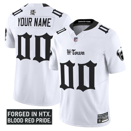 Houston Texans 'Gothic Lone Star Shadows Edition' Vapor Limited Custom Jersey - All Stitched HOUTEX_KDZ - KINDOZY
