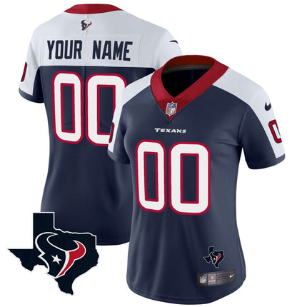 Houston Texans Vapor Limited Custom Jersey - All Stitched HOUTEX_KDZ - KINDOZY