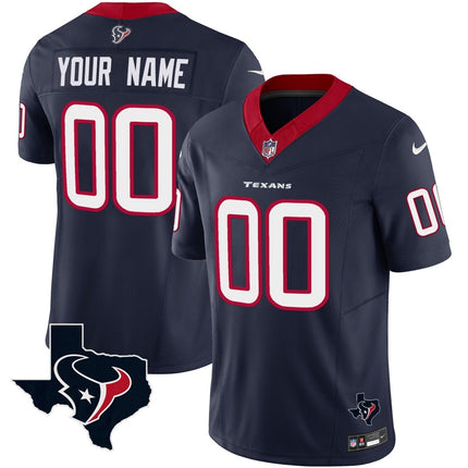 Houston Texans Vapor Limited Custom V8 Jersey - All Stitched HOUTEX_KDZ - KINDOZY