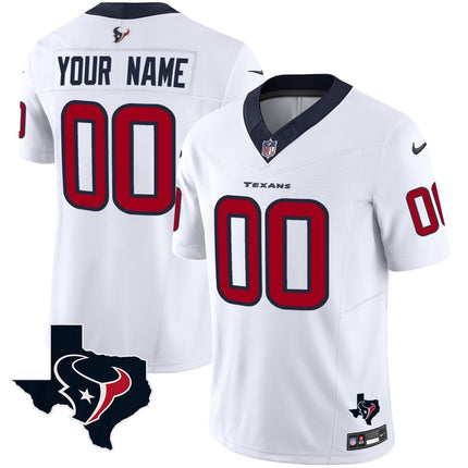 Houston Texans Vapor Limited Custom V8 Jersey - All Stitched HOUTEX_KDZ - KINDOZY
