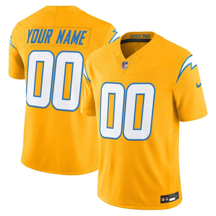 Los Angeles Chargers 2025 Alternate Charger Power Vapor Limited Custom Jersey - All Stitched LAC_KDZ - KINDOZY