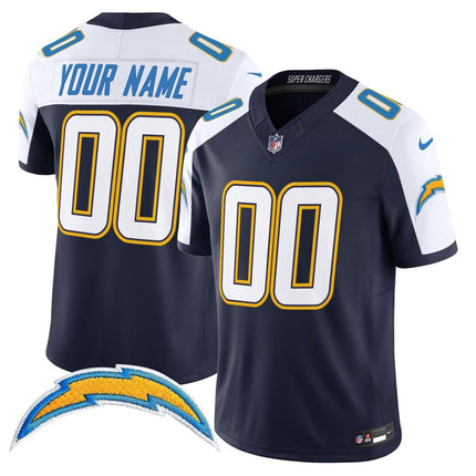 Los Angeles Chargers 2025 Alternate Charger Power Vapor Limited Custom Jersey - All Stitched LAC_KDZ - KINDOZY