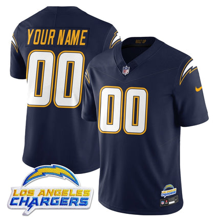 Los Angeles Chargers Alternate 2025 Custom Jersey - All Stitched LAC_KDZ - KINDOZY