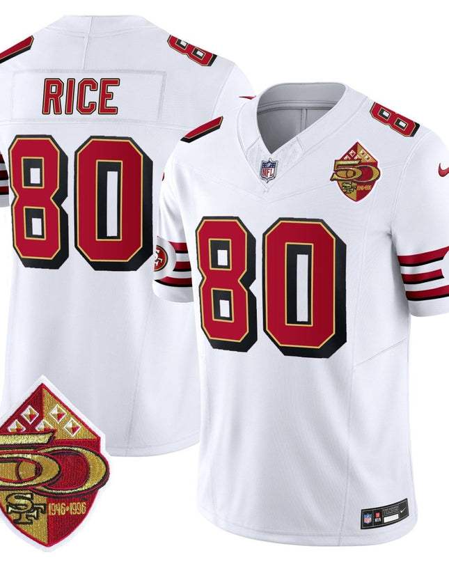 Men's 49ers 1996 Throwback Vapor Limited Jersey - All Stitched SF49_KDZ - KINDOZY