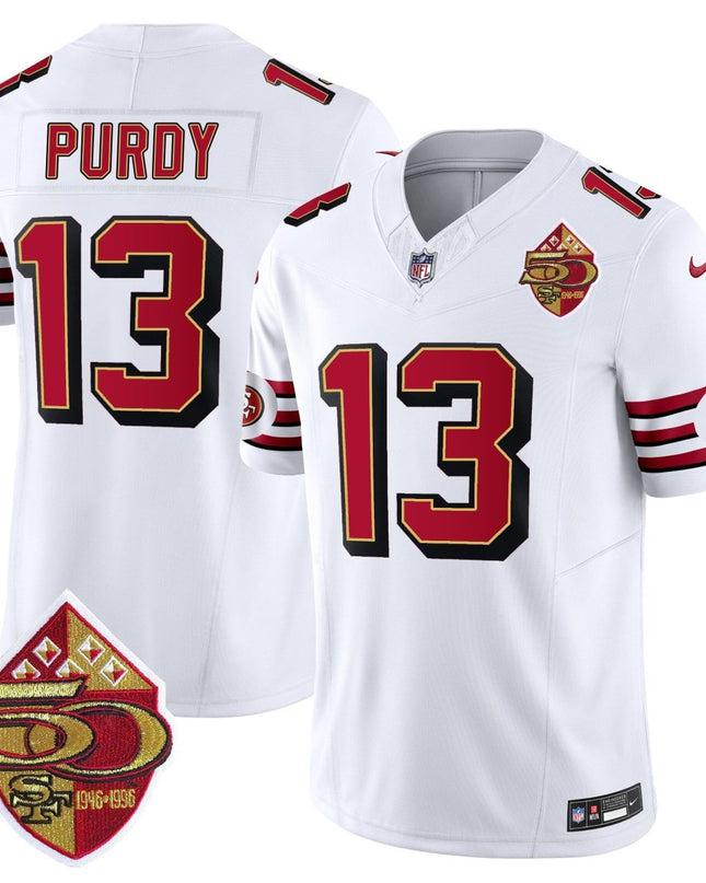 Men's 49ers 1996 Throwback Vapor Limited Jersey - All Stitched SF49_KDZ - KINDOZY