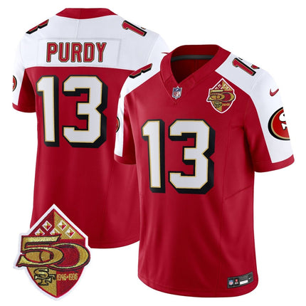Men's 49ers 1996 Throwback Vapor Limited Jersey - All Stitched SF49_KDZ - KINDOZY