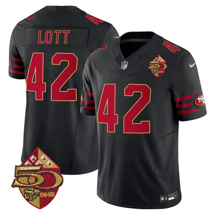 Men's 49ers 1996 Throwback Vapor Limited Jersey - All Stitched SF49_KDZ - KINDOZY