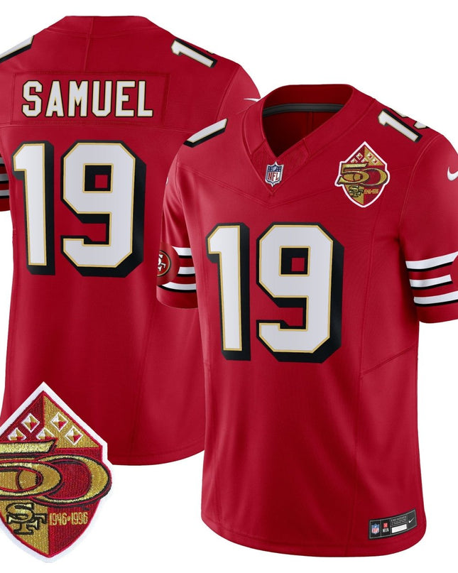 Men's 49ers 1996 Throwback Vapor Limited Jersey - All Stitched SF49_KDZ - KINDOZY