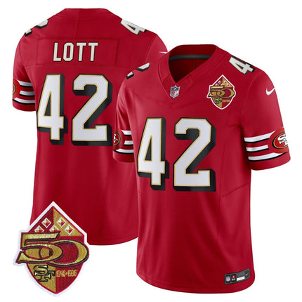 Men's 49ers 1996 Throwback Vapor Limited Jersey - All Stitched SF49_KDZ - KINDOZY