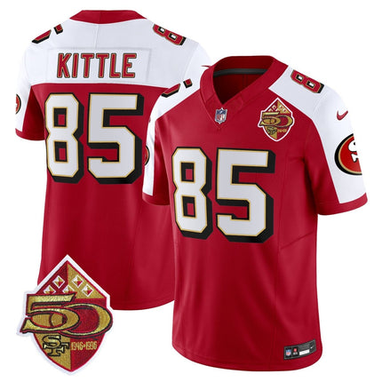Men's 49ers 1996 Throwback Vapor Limited Jersey - All Stitched SF49_KDZ - KINDOZY