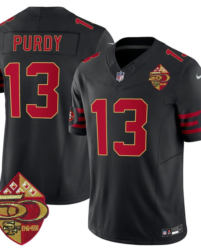 Men's 49ers 1996 Throwback Vapor Limited Jersey - All Stitched SF49_KDZ - KINDOZY