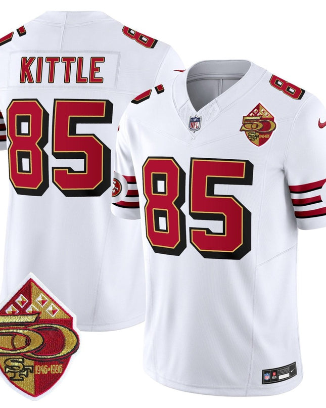 Men's 49ers 1996 Throwback Vapor Limited Jersey - All Stitched SF49_KDZ - KINDOZY