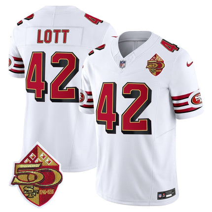 Men's 49ers 1996 Throwback Vapor Limited Jersey - All Stitched SF49_KDZ - KINDOZY
