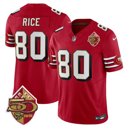 Men's 49ers 1996 Throwback Vapor Limited Jersey - All Stitched SF49_KDZ - KINDOZY