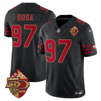 Men's 49ers 1996 Throwback Vapor Limited Jersey - All Stitched SF49_KDZ - KINDOZY