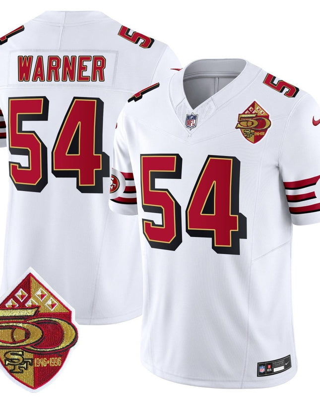 Men's 49ers 1996 Throwback Vapor Limited Jersey - All Stitched SF49_KDZ - KINDOZY