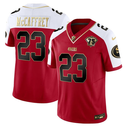 Men's 49ers 2023 Vapor Gold Limited Jersey - All Stitched SF49_KDZ - KINDOZY