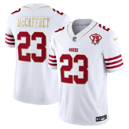Men's 49ers 2023 Vapor Gold Trim Limited Jersey - All Stitched SF49_KDZ - KINDOZY