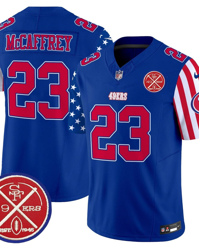 Men's 49ers American Style Vapor Limited Jersey - All Stitched SF49_KDZ - KINDOZY