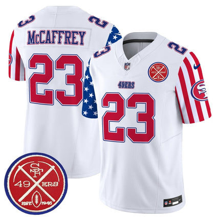 Men's 49ers American Style Vapor Limited Jersey - All Stitched SF49_KDZ - KINDOZY