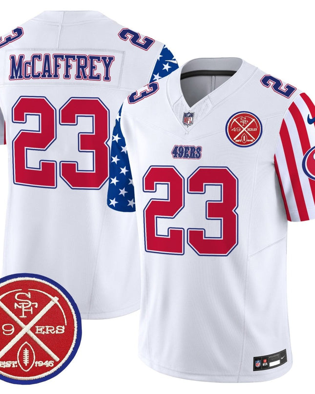 Men's 49ers American Style Vapor Limited Jersey - All Stitched SF49_KDZ - KINDOZY