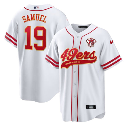 Men's 49ers Cool Base Gold Limited Jersey V2 - All Stitched SF49_KDZ - KINDOZY