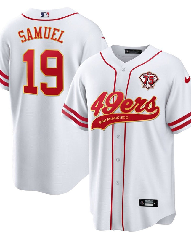 Men's 49ers Cool Base Gold Limited Jersey V2 - All Stitched SF49_KDZ - KINDOZY