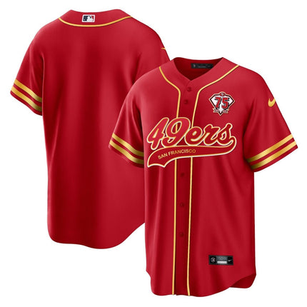 Men's 49ers Cool Base Gold Limited Jersey V2 - All Stitched SF49_KDZ - KINDOZY