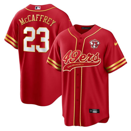 Men's 49ers Cool Base Gold Limited Jersey V2 - All Stitched SF49_KDZ - KINDOZY