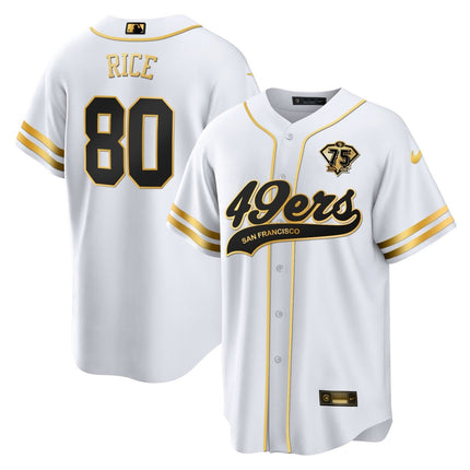 Men's 49ers Cool Base Gold Limited Jersey V2 - All Stitched SF49_KDZ - KINDOZY