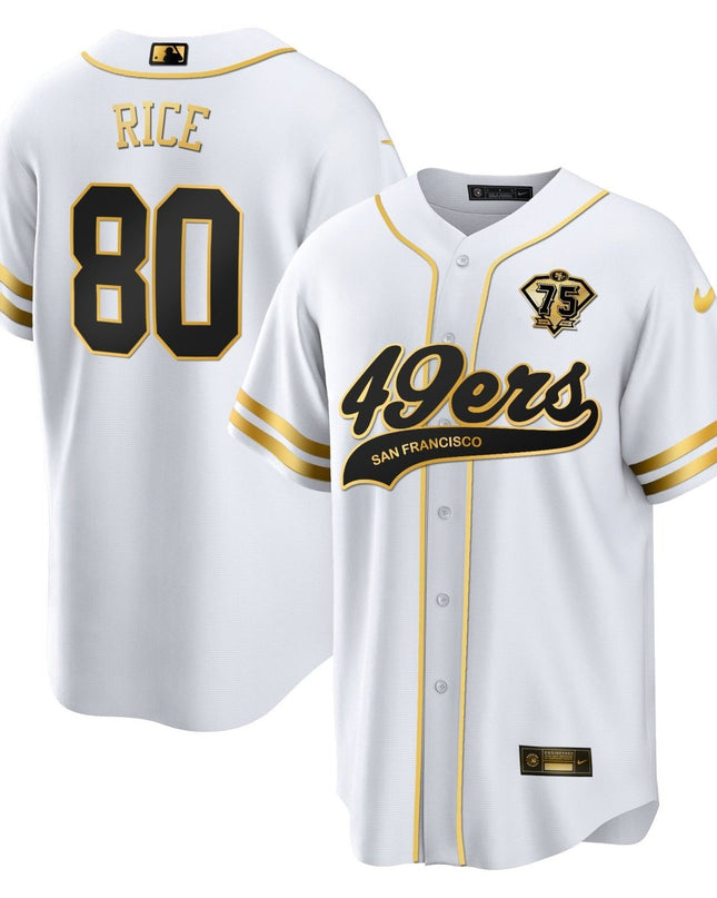 Men's 49ers Cool Base Gold Limited Jersey V2 - All Stitched SF49_KDZ - KINDOZY