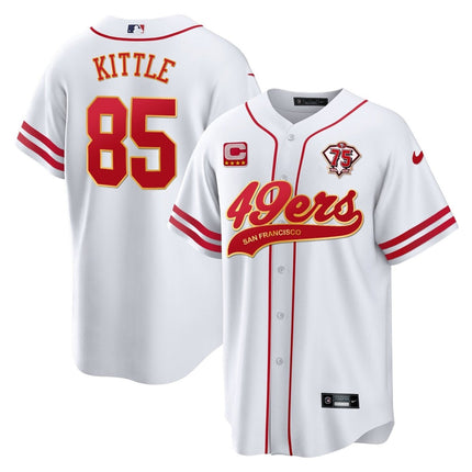 Men's 49ers Cool Base Gold Limited Jersey V2 - All Stitched SF49_KDZ - KINDOZY