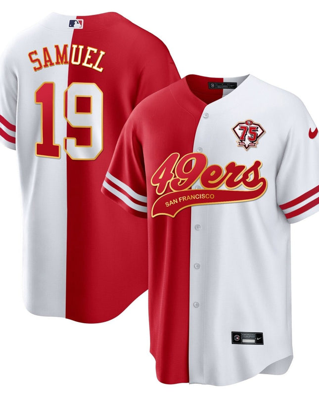 Men's 49ers Cool Base Gold Limited Jersey V2 - All Stitched SF49_KDZ - KINDOZY