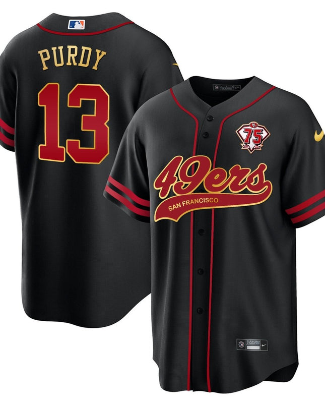 Men's 49ers Cool Base Gold Limited Jersey V2 - All Stitched SF49_KDZ - KINDOZY