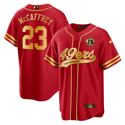Men's 49ers Cool Base Gold Limited Jersey V2 - All Stitched SF49_KDZ - KINDOZY