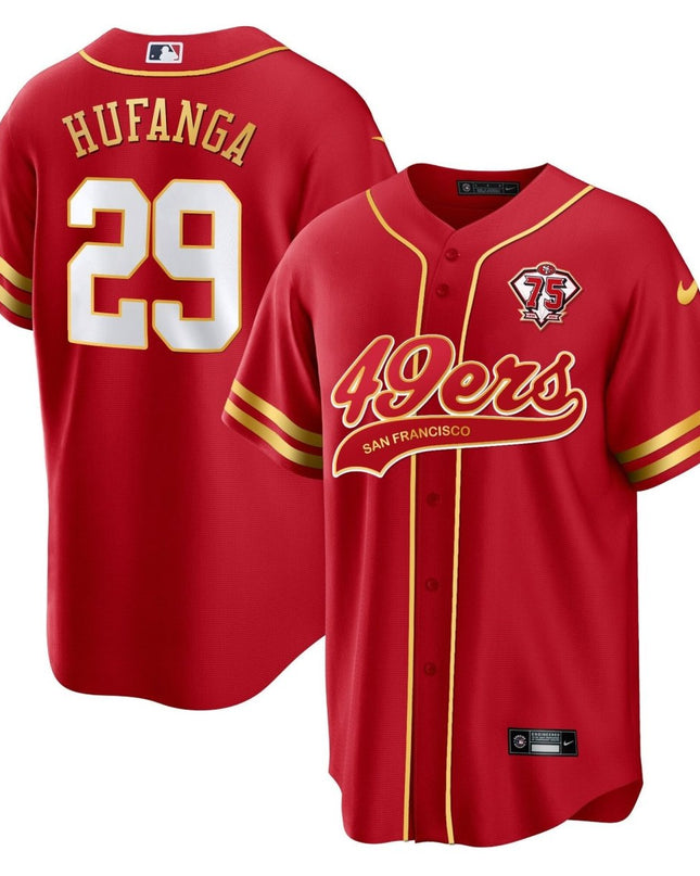 Men's 49ers Cool Base Gold Limited Jersey V2 - All Stitched SF49_KDZ - KINDOZY