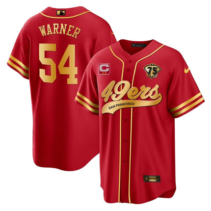 Men's 49ers Cool Base Gold Limited Jersey V2 - All Stitched SF49_KDZ - KINDOZY