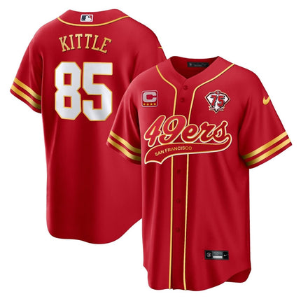 Men's 49ers Cool Base Gold Limited Jersey V2 - All Stitched SF49_KDZ - KINDOZY