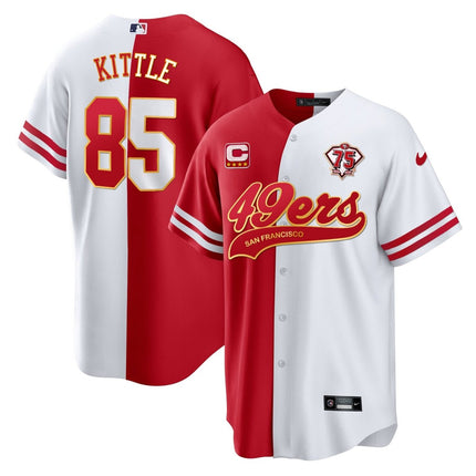 Men's 49ers Cool Base Gold Limited Jersey V2 - All Stitched SF49_KDZ - KINDOZY