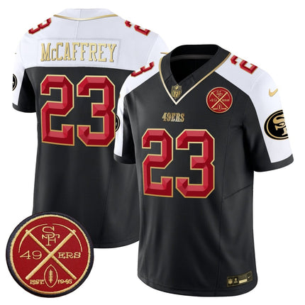 Men's 49ers Est.1946 Patch Vapor Limited Jersey V2 - All Stitched SF49_KDZ - KINDOZY