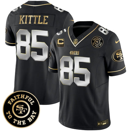 Men's 49ers Faithful To The Bay Patch Vapor Limited Jersey - All Stitched SF49_KDZ - KINDOZY